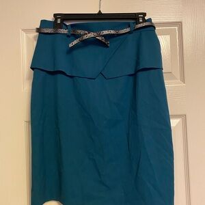 ANTONIO MELANI Teal Skirt